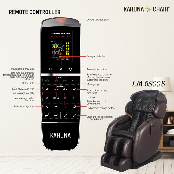 Kahuna Massage Chair LM-6800S